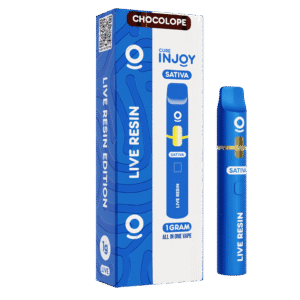 injoy disposable chocolope – live resin – 1g (sativa)